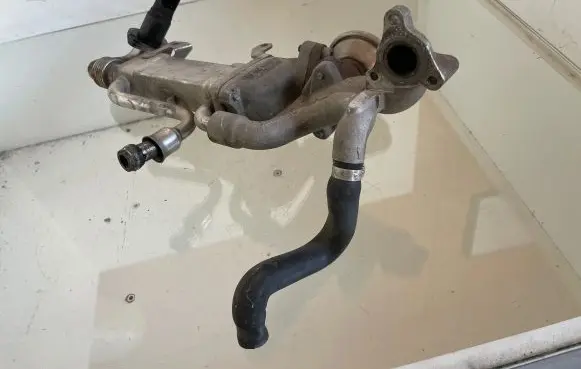 Audi A8 S8 D3 4E EGR valve cooler 057131635F