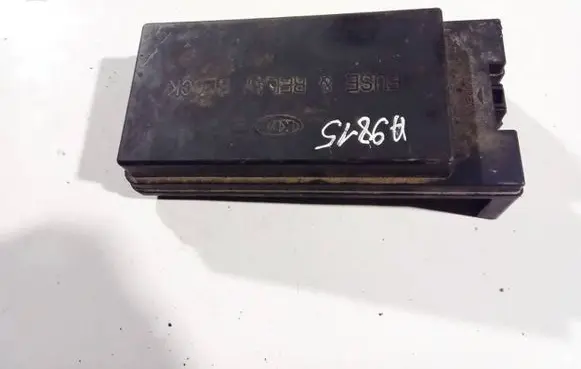 Fuse box cover