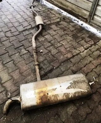 Nissan Qashqai Middle muffler/silencer 
