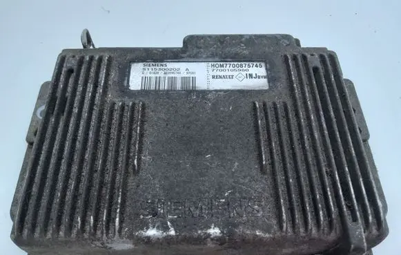 Renault Megane I Engine control unit/module 7700105980