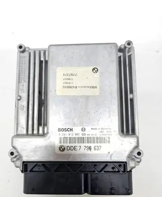 BMW 5 E60 E61 Engine control unit/module 779637 1039S07463 0281012091