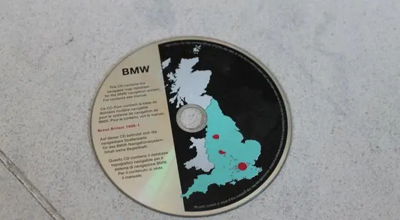 BMW 3 E46 Navigation maps CD/DVD T10000293