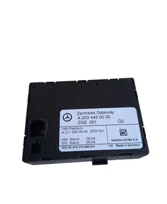 Mercedes-Benz C W203 Gateway control module A2034450000 A2115403545