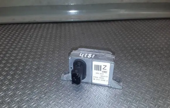 ESP acceleration yaw rate sensor