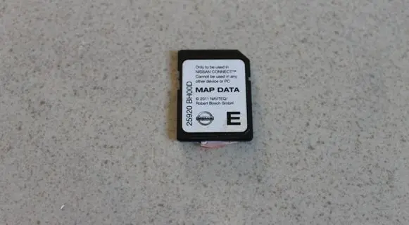 Nissan Qashqai Navigation maps CD/DVD 25920BH00D