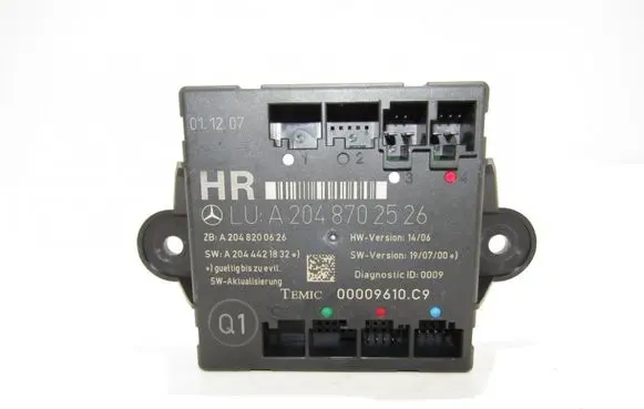 Mercedes-Benz C W204 Other control units/modules A2048702526