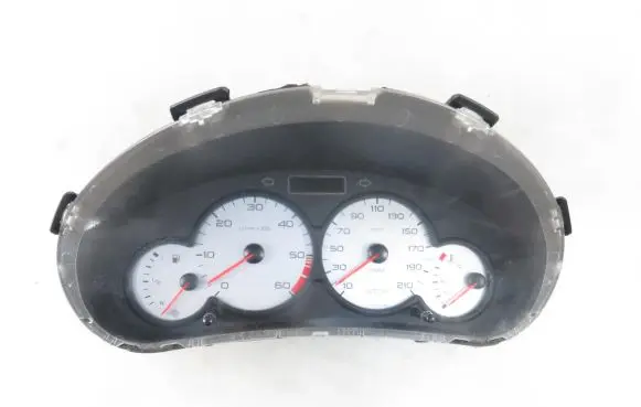Peugeot 206 Speedometer (instrument cluster) 9651740280