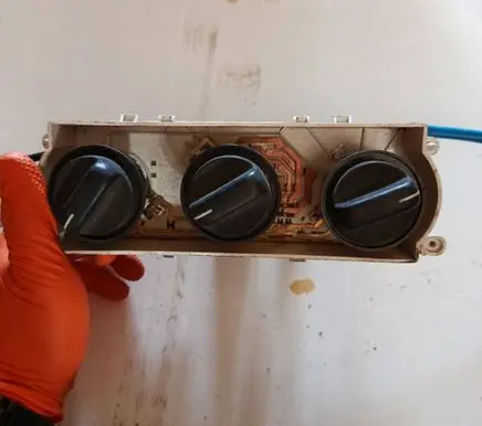 Opel Astra G Climate control unit 86323