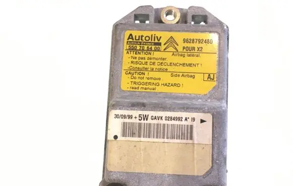 Citroen Xantia Airbag deployment crash/impact sensor 9628792480