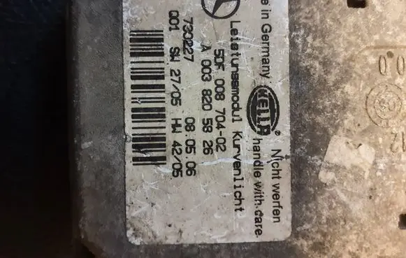 Headlight ballast module Xenon