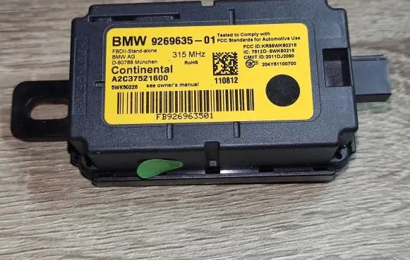 BMW M4 F82 F83 Door central lock control unit/module 8706503 61318706503