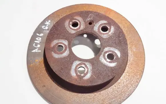 Opel Insignia A Rear brake disc neventiliuojamas