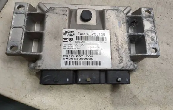 Peugeot 207 Engine control unit/module 9654596080 9663380880