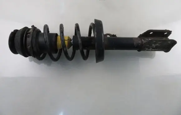 Front shock absorber with coil spring
