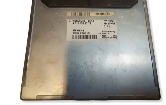 Mercedes-Benz SLK R170 Engine control unit/module ECU A1111533779 5WK90422 SIM4LE