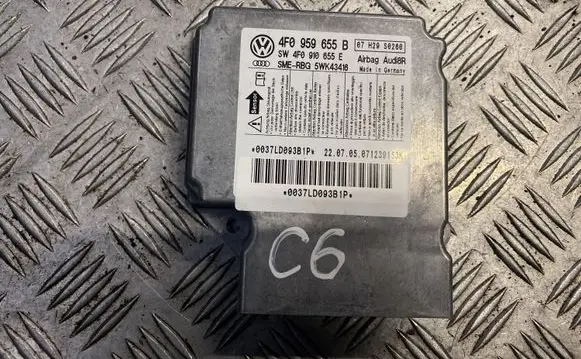 Audi A6 S6 C6 4F Airbag control unit/module 4f0907280a
