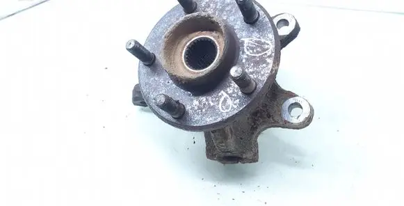 Front wheel hub spindle knuckle