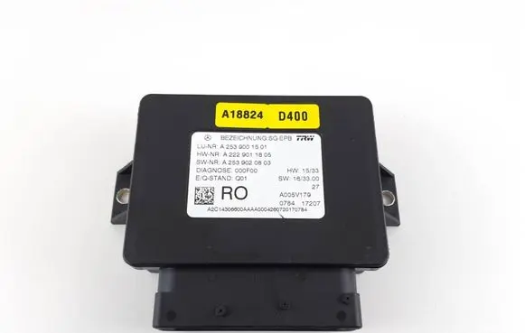 Mercedes-Benz C W205 Hand brake control module A2539001501 A2229011805 A2539020803