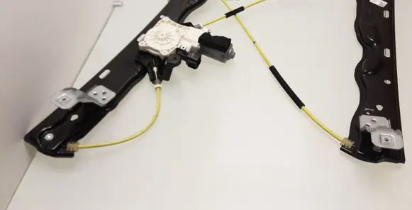 Land Rover Range Rover Velar Front door window regulator with motor J8A223200AB