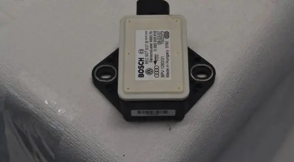 Audi A6 S6 C6 4F ESP acceleration yaw rate sensor 8E0907637B 0265005618 7002373