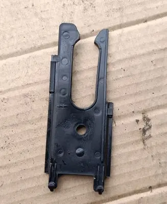 Audi Q7 4L Front passenger seat rail trim 7L0881478