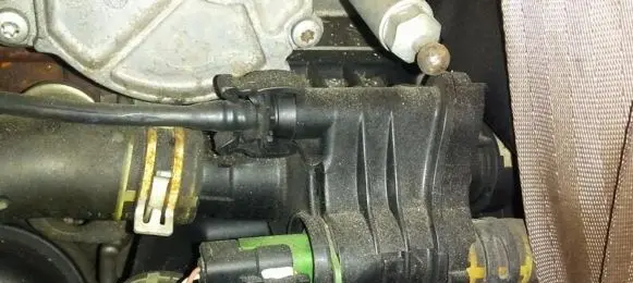 Citroen C4 I Engine coolant pipe/hose