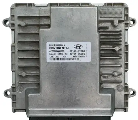 Hyundai Sonata Engine control unit/module ECU 391602EEB0 A2C9885300001