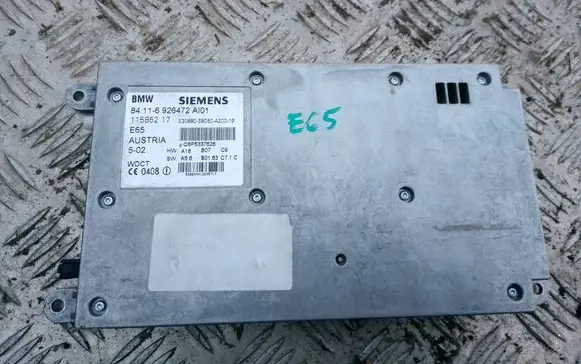BMW 7 E65 E66 Video control module 6926472 11585217