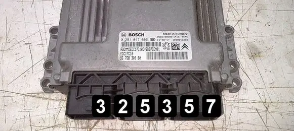 Citroen C4 I Picasso Engine control unit/module ECU 0281017600 9676830080