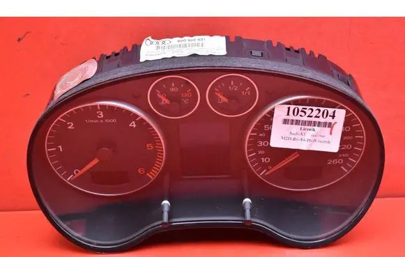 Audi A3 S3 A3 Sportback 8P Speedometer (instrument cluster) 8P0920931
