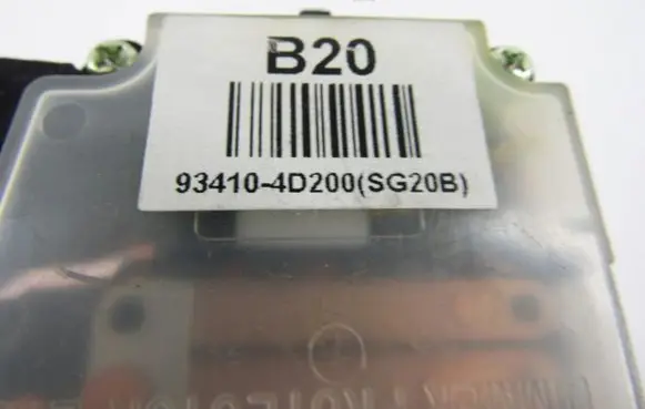 KIA Carnival Light switch 934104D200