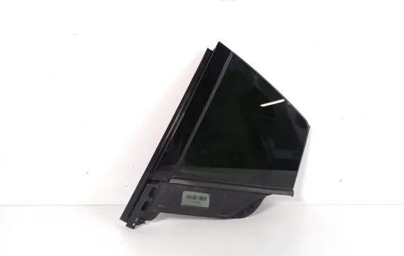 Rear vent window glass