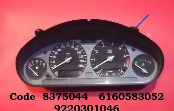 BMW 3 E36 Speedometer (instrument cluster) 8375044 6160583052 9220301046