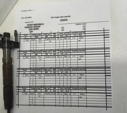 BMW 5 E60 E61 Fuel injector 0445116 090119