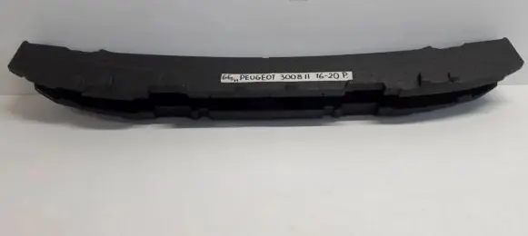 Front bumper foam support bar