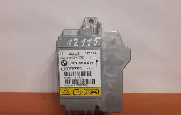BMW X6 E71 Airbag control unit/module 9165623 12115