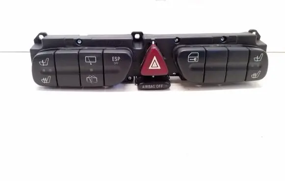 Mercedes-Benz C W203 Multifunctional control switch/knob 2038210951