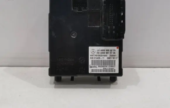 Mercedes-Benz GL X166 Air conditioner control unit module A0009009225 A0009019706 5HB01443511