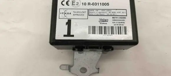 Toyota Yaris Other devices 897410D080
