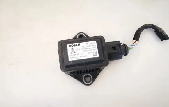 Audi A6 S6 C5 4B ESP acceleration yaw rate sensor 8e0907637a 0265005245
