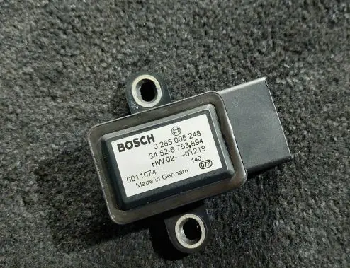 BMW X5 E53 ESP acceleration yaw rate sensor 6753694 0011074 0265005248