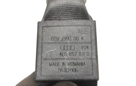 Audi Q7 4L Third row seat belt 4L0857811B 06112006 609299300A