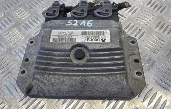Renault Clio II Engine control unit/module 215854126B 8200504593 8200461733