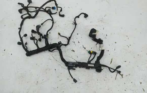 Engine installation wiring loom