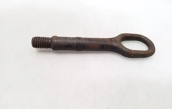 Towing hook eye