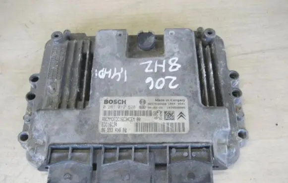 Peugeot 206 Engine control unit/module 9659341880 0281012528