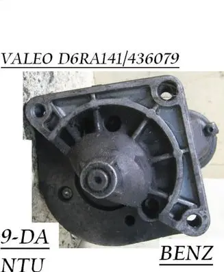 Renault Kangoo I Starter motor D6RA141 436079