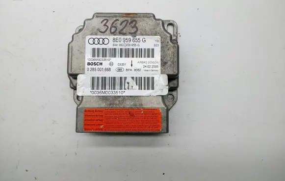Audi A4 S4 B7 8E 8H Airbag control unit/module 8E0959655G