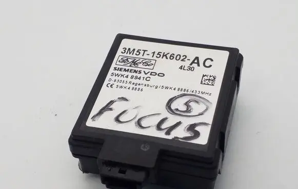 Ford Focus Door central lock control unit/module 3M5T15K602AC 5WK48941C