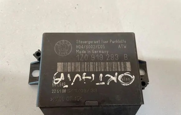 Skoda Octavia Mk2 (1Z) Parking PDC control unit/module 1Z0919283B
